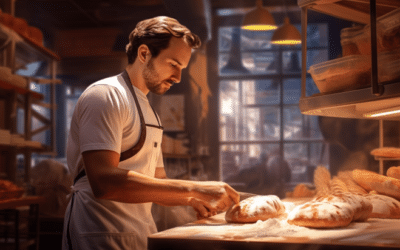 Arte em Massa: O Padeiro e Seu Riscador, Uma Dança de Sabores